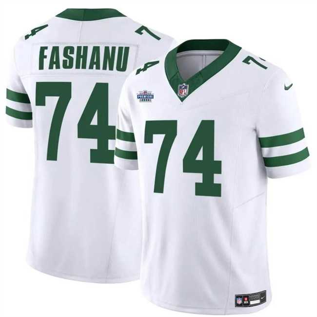 Men & Women & Youth New York Jets #74 Olu Fashanu White 2024 F.U.S.E. With Draft Patch Vapor Limited Stitched Jersey,We sell and wholesale Men & Women & Youth New York Jets #74 Olu Fashanu White 2024 F.U.S.E. With Draft Patch Vapor Limited Stitched Jersey on line form chian!